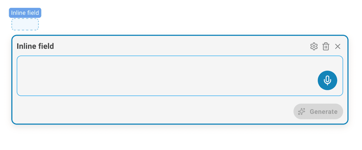 Report Generator docx sections