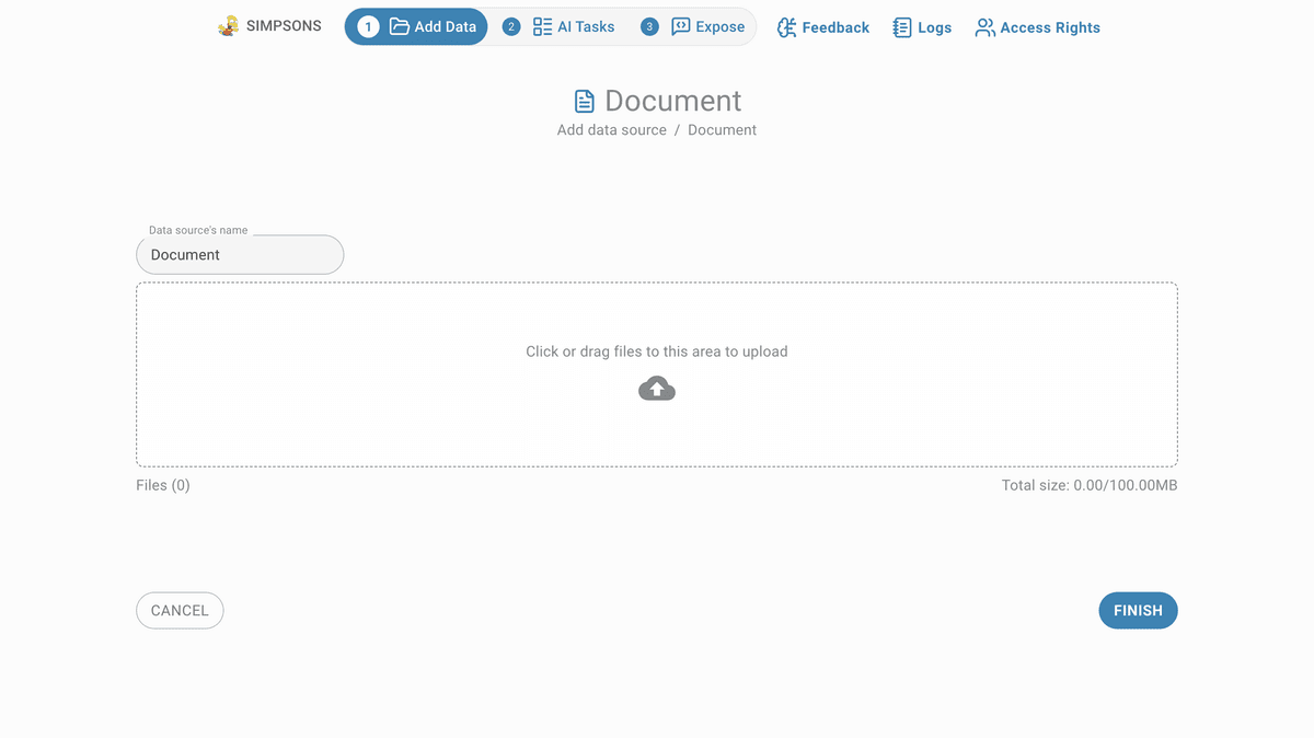 document empty